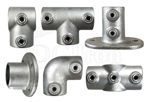 Key clamp handrail system - system,
